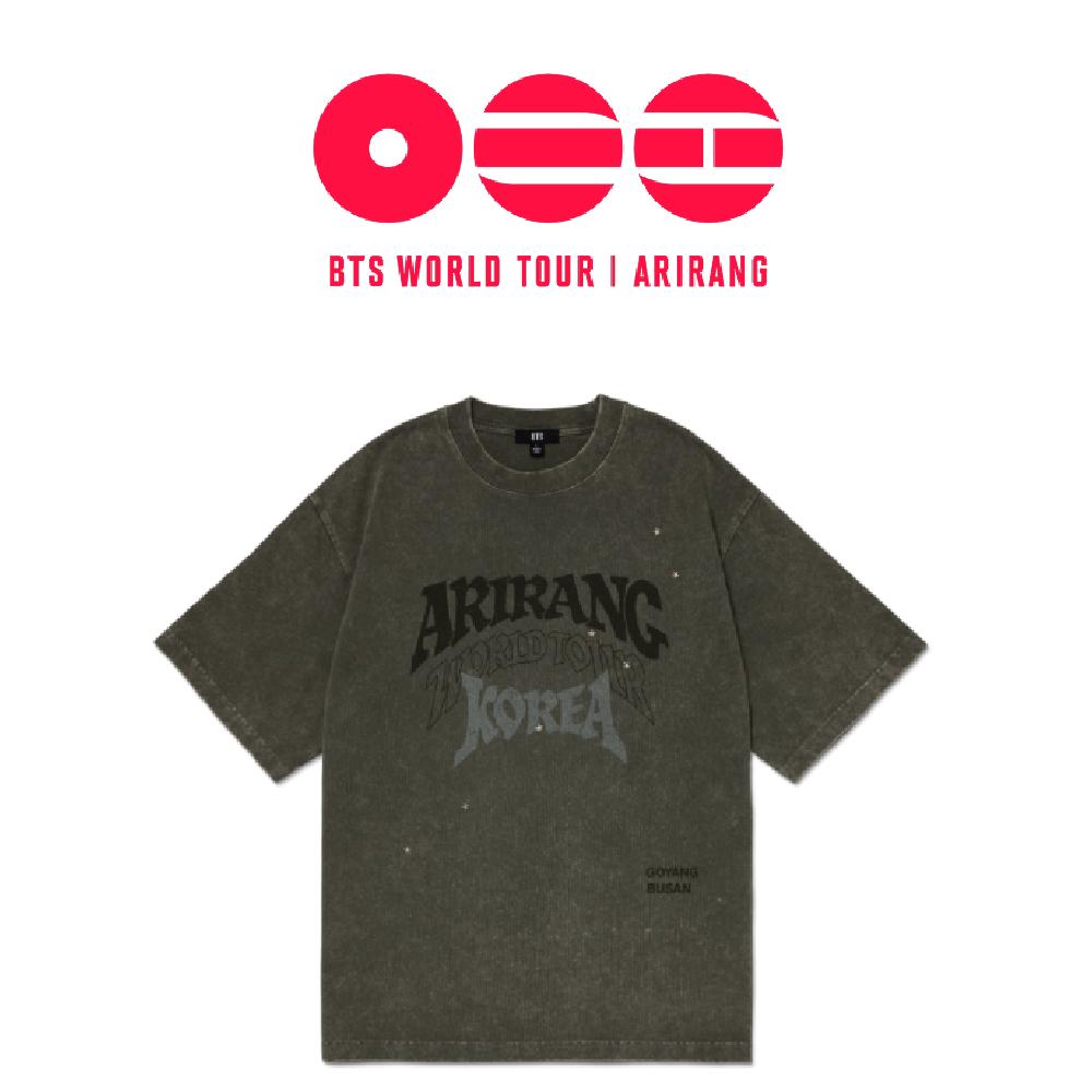 Предзаказ Футболка BTS World Tour ARIRANG S/S Корея S size