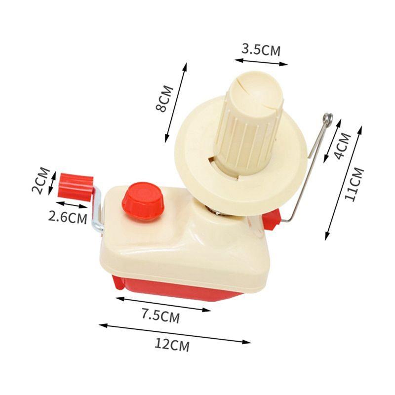M-Modern-1 PCS Yarn Ball Winder Small Household Hand Winding Machine Wool Ball Finishing Winder Plastic Is Suitable For Home Use