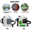 Electric Backpack ULV Sprayer Ultra Capacity Disinfection Machine 1400W Fogger Spray Machine for Hospitals Home Sprayer 10L/12L