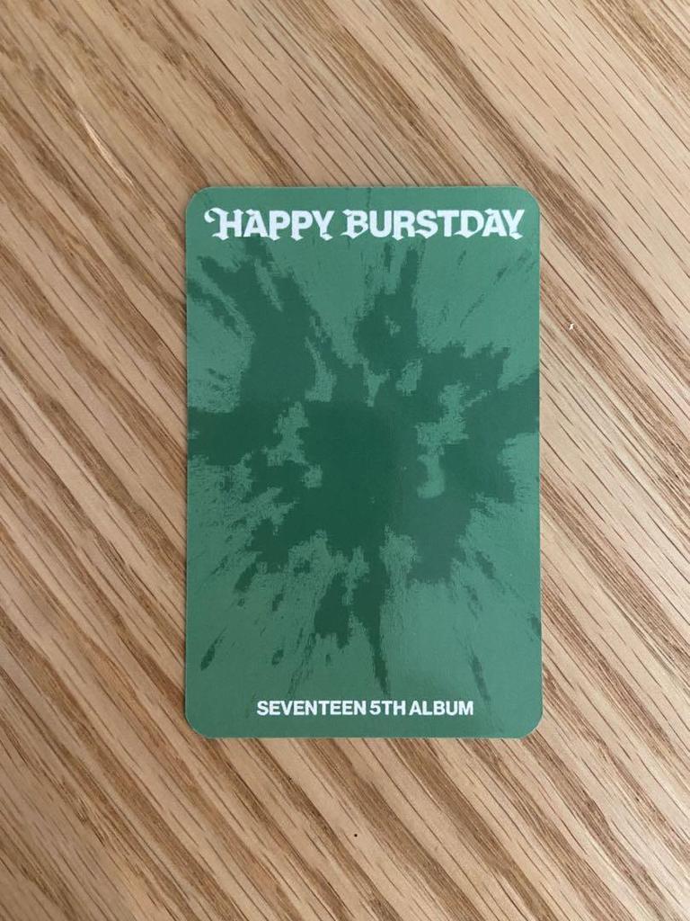 [USED] SEVENTEEN HAPPY BURSTDAY Wonwoo