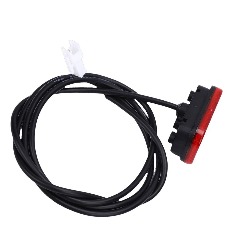 Red Scooter LED Tail Light Cycling Tail Light for Kukirin G2 Pro DB Electric Scooter Night Riding