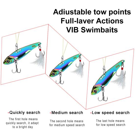 Hard Fishing Bait 3D Simulation Fisheye Increased Fish Rate for All Water Area Sharp Hook Treble Hooks Fishing Tool