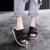 Letní pantofle Dámské Neklouzavé Ploché Prodyšné Pantofle Pánské Měkká podešev Černé Pantofle Pár Neformální Pantofle k moři