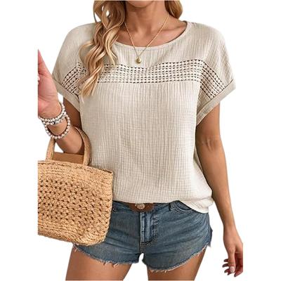 Women's Fashionable Loose-fitting Casual Summer Short-sleeved T-shirt