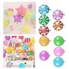 10-Piece Candy Color Balloons Set Vibrant Party Decor for Birthdays Baby Showers Weddings Balloon Garland Arch Backdrop Kit