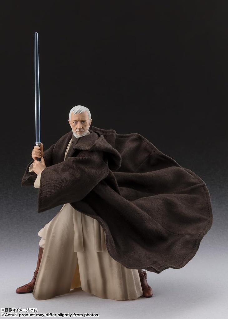TAMASHII NATIONS Star Wars Episode A New Hope Ben Kenobi Classic A New Approximately 150mm PVC ABS Fabric Painted Movable Figure S.H.Figuarts IV -