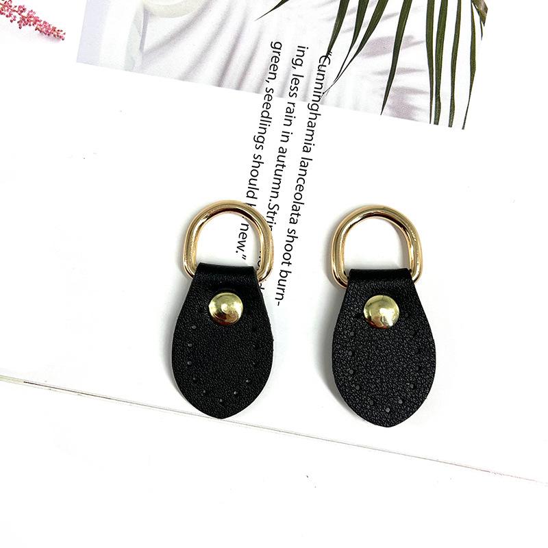 2PCS Multi-color DIY Luggage Accessories Leather Hand-stitched Buckle Pair Strap Accessories Buckle.