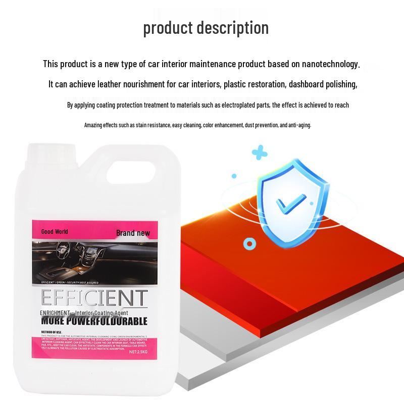 Car Interior Leather Plastic Restoration and Maintenance Agent Consultation