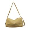 Casual Nylon Hobo Shoulder Bag with Zipper Closure Crossbody Purse for Women Daily Travel