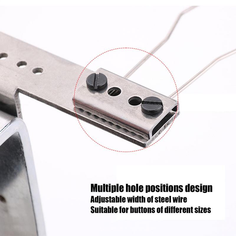Button Threader For Sewing Machine Double-Headed Helper Tool Button Assist Tool Manual Clamp Fast Sewing Machine Accessories