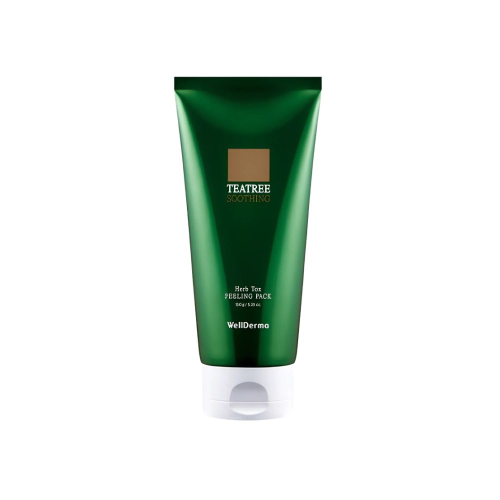WellDerma Chaisel Tea Tree Herb Tox Peeling Pack Pore Purifying Wash-Off Mask 150g