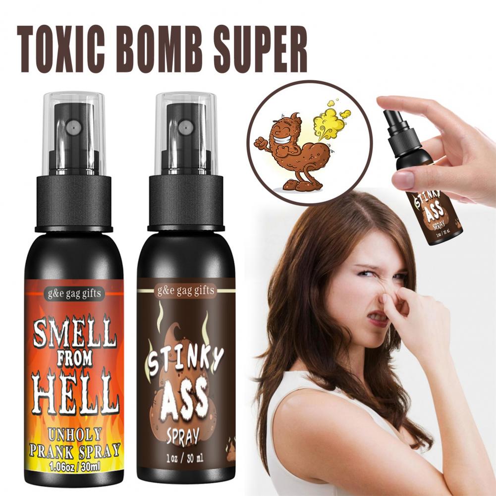 30ml Safe Spray Toy Creative Convenient Stink Spray Stink Smelly Gags Spray
