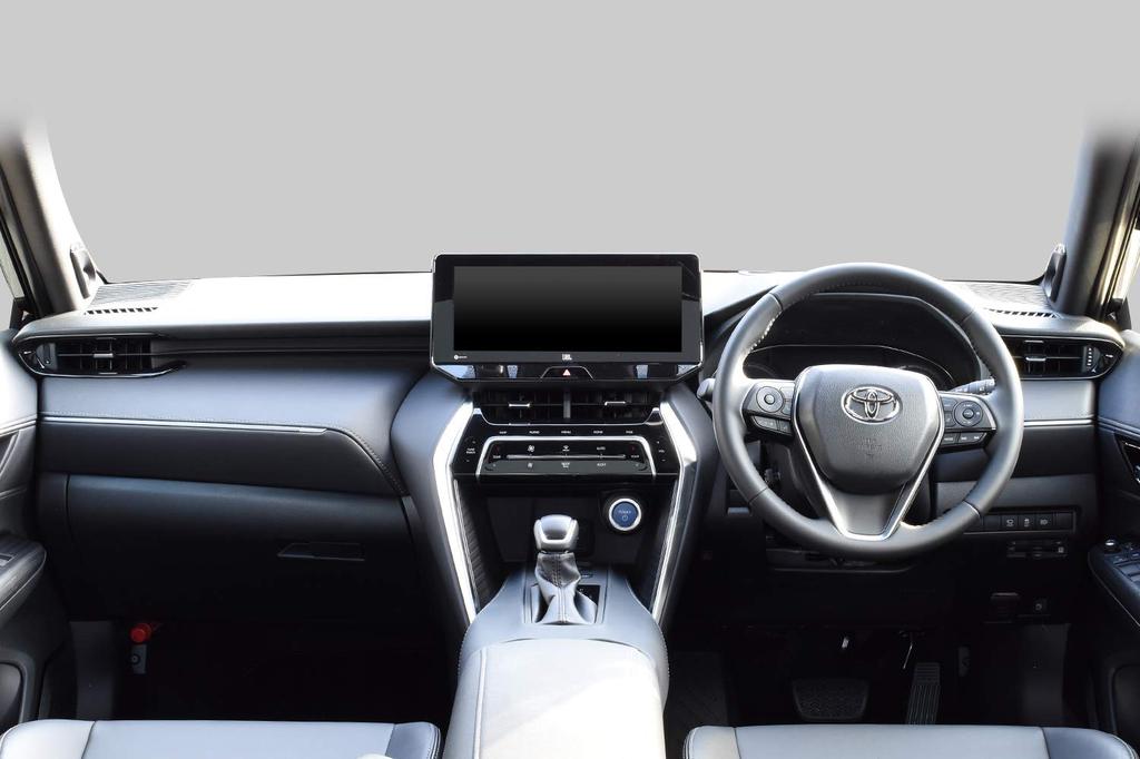 SecondStage Duct Panel for Toyota Harrier 80 Piano Black Series, (T522BLK)