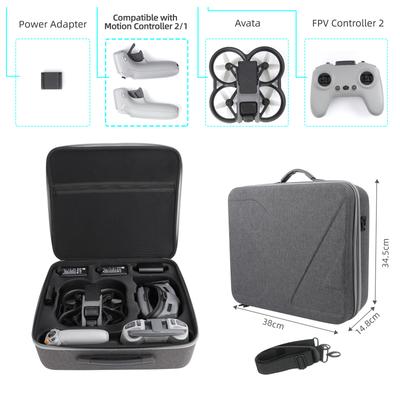 Carrying Case Compatible For Dji Avata Large Capacity Anti-scratch Storage Pouch Portable Messenger Bag