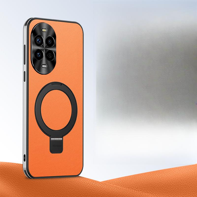 Huawei Nova13pro Phone Case Support Point Bracket Magnetic N0va13 All-inclusive Lens Anti-drop Por Case