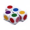 5Pcs Acrylic Kids Board Game Six Sided Family Party Funny Table Dices Games