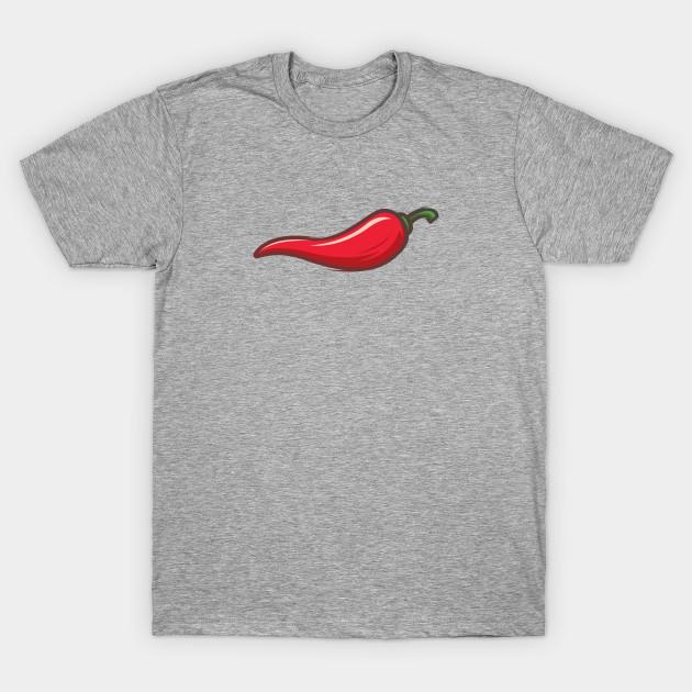 Unisex Fashion TShirt Pepper Print TShirt Plus Size XS-6XL T-Shirt 100%Cotton Tops O Neck Short Sleeve Tees