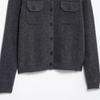 2025 Spring Women's Slim Fit Lapel Knit Cardigan