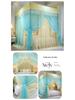 Three-Door Princess Style Thickened Mosquito Net for Single/Double Bed