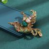 Weiman Cute Animal Multi Color Crystal Rhinestone Bird Zinc Alloy Children's Wedding Engagement Brooch Pins
