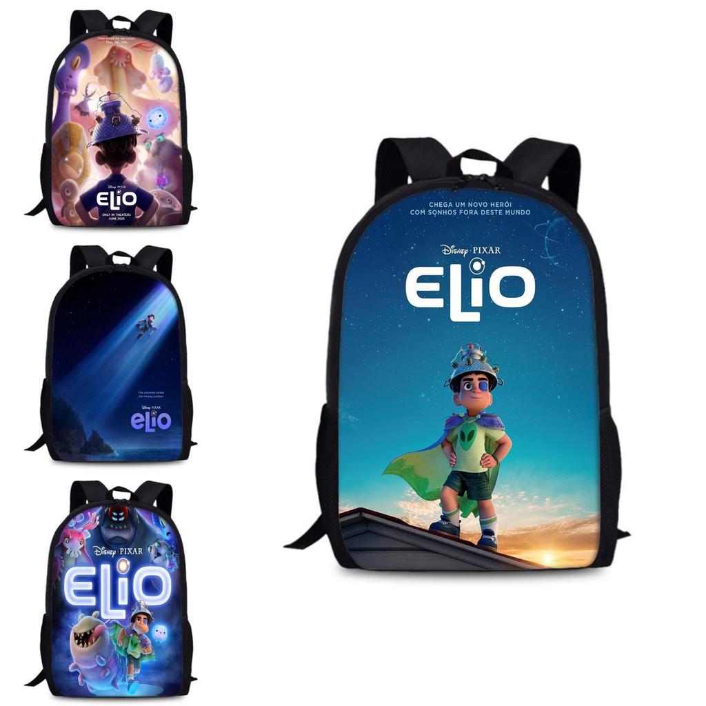 Anime Cartoon Print Oxford Backpack Breathable Design School Essentials For Students Teens Gift