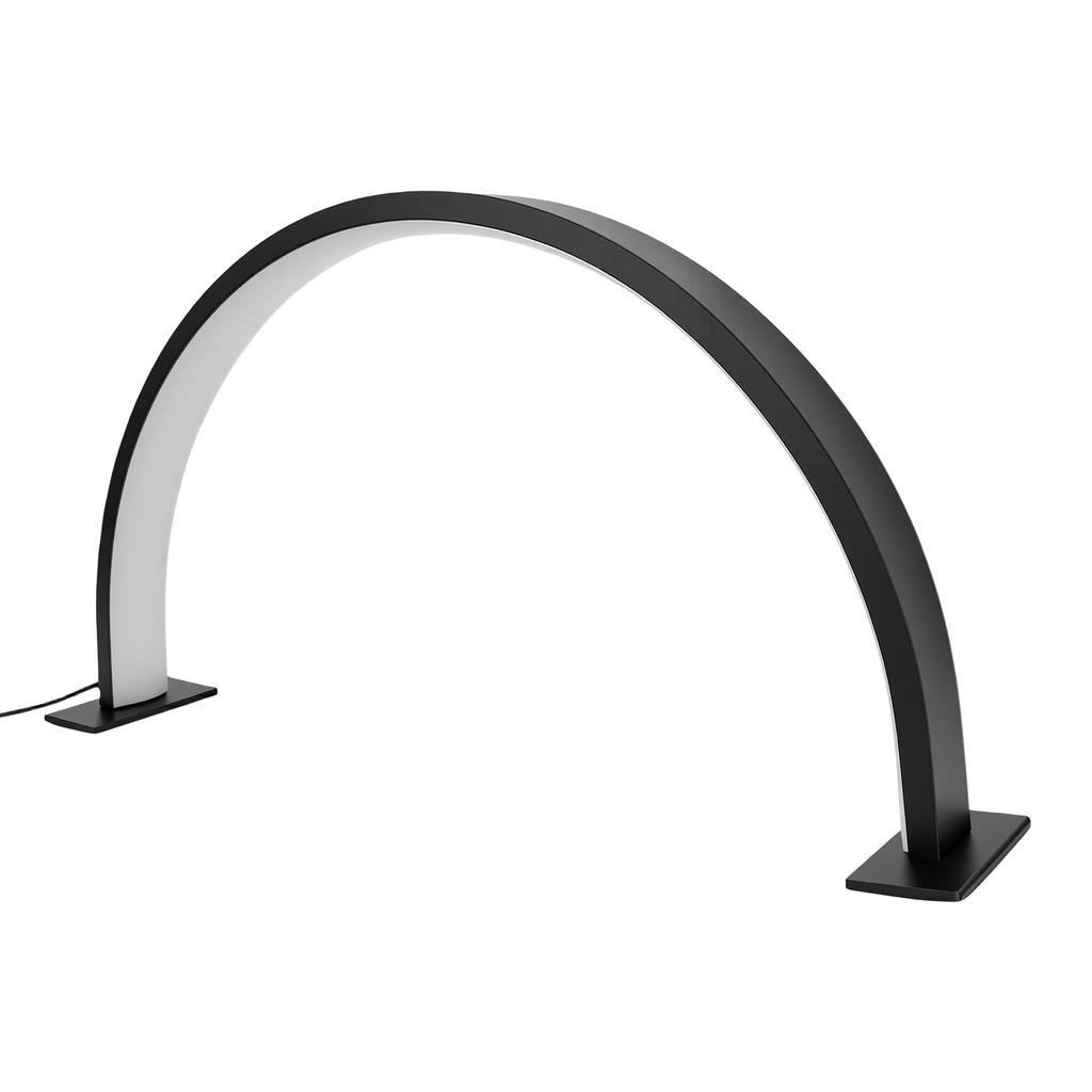 Half Moon Nail Desk Lamp 3 Colors Dimming Eye Care Aluminum Alloy PVC USB Half Moon Table Lamp for Nail Art Salon Home