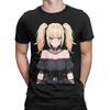 Grok Ani Aufkleber Waifu Anime   Reine Baumwoll-T-Shirts  Trendiges T-Shirt für Unisex Sommer Y2K Spaß Custom DIY Kurzarm-Tops