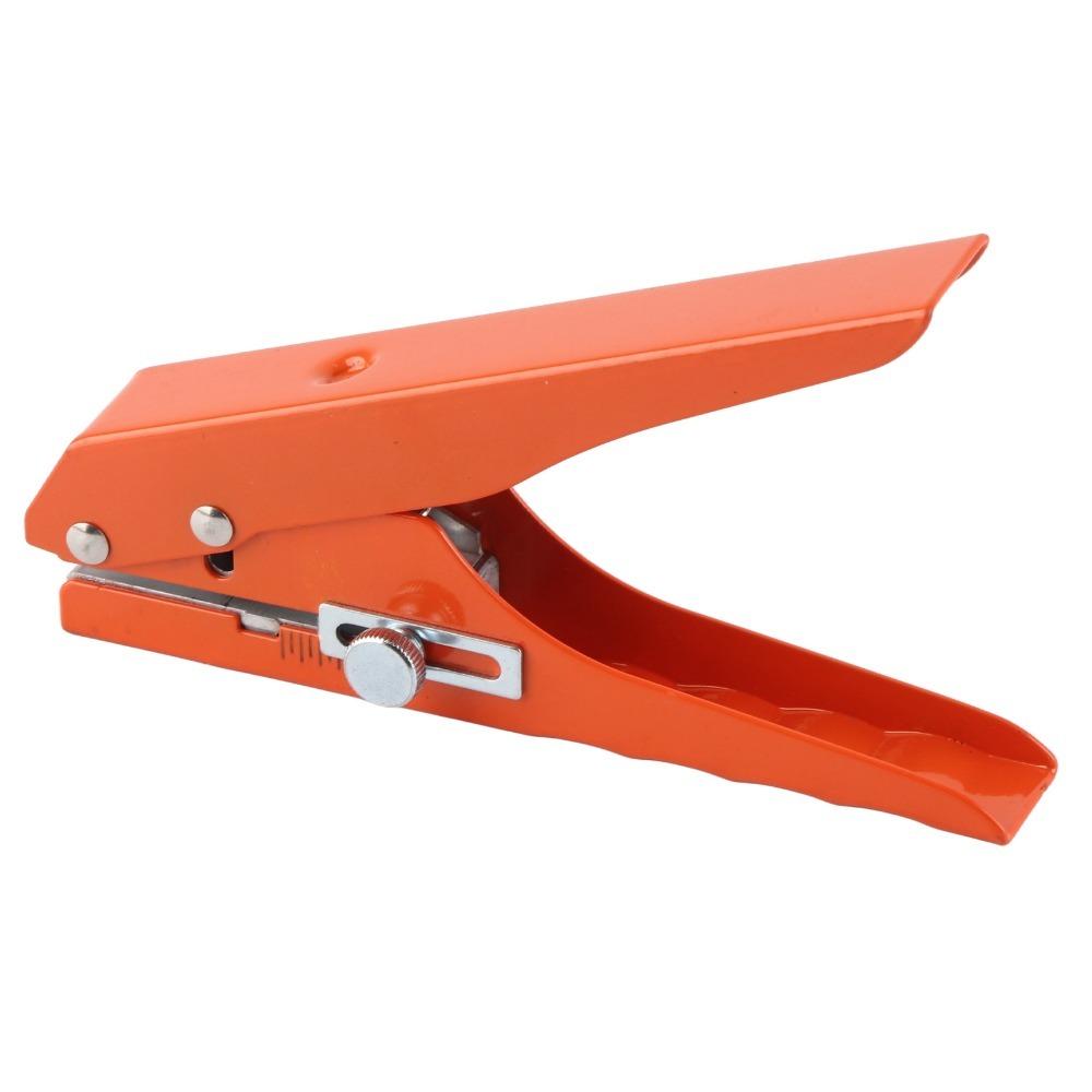 8mm Hole Size Heavy Duty Hole Puncher Labor Saving Handle Edge Banding Punching Pliers  For Plastic