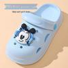 Bobodou Kids' Non-slip Breathable Slippers, Closed-toe Soft Sole for Boys & Girls, Ideal for Summer Indoor/Outdoor.