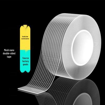 Grid Nano Doppelseitiges Transparentes Acrylband - Hohe Haftung, Keine Rückstände, Starke Fixierung für Wand- & Autonutzung.