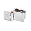 Thickness Glass Door Hinge Copper Glass Clamp 0Degree/90Degree/180Degree Glass Cupboard Showcase Cabinet Door Hinge
