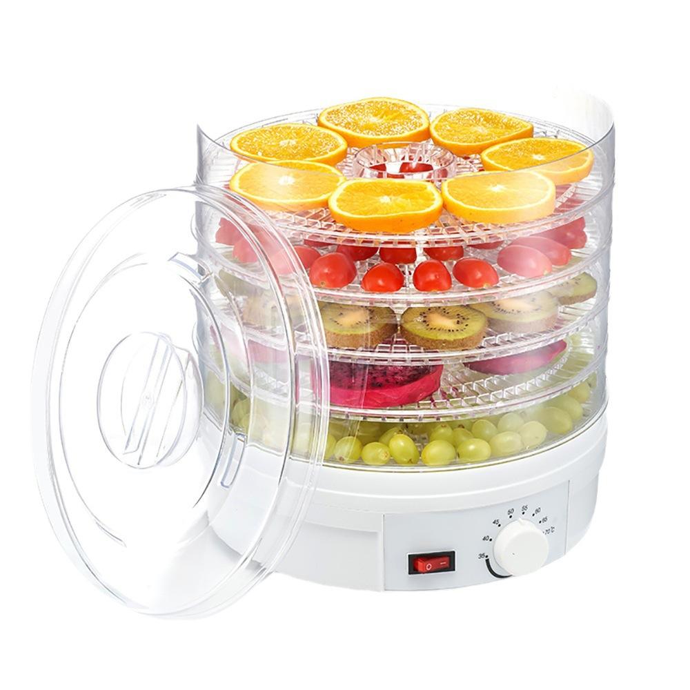 Vegetable dried fruit machine food dehydrator household 110V fruit dryer pet food hot air dryer CN