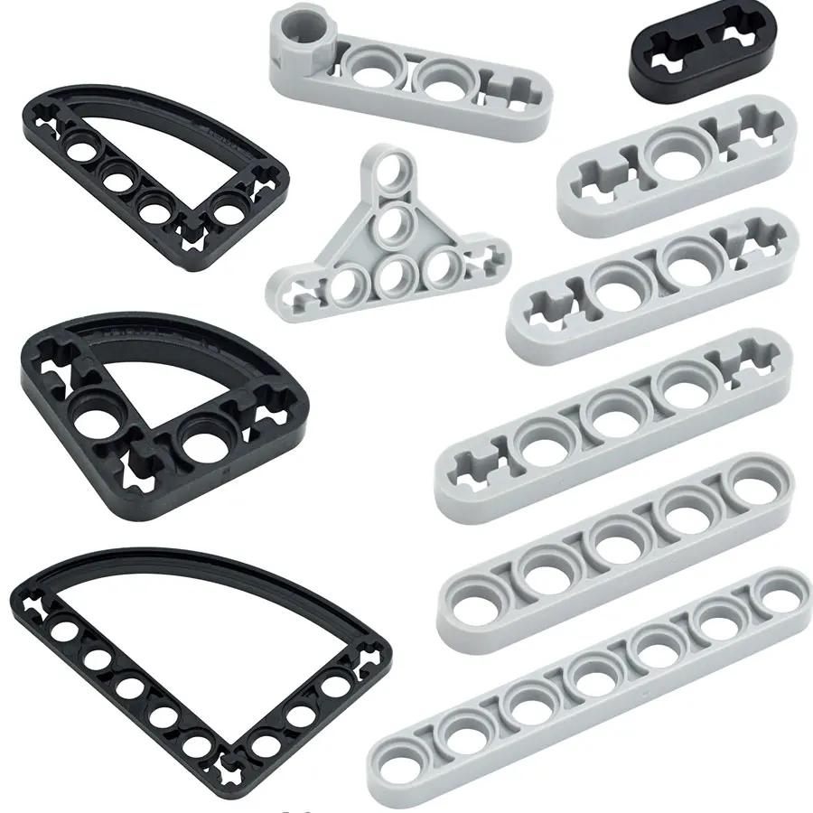 Building Blocks DIY Thin Arm With shaft hole Compatible Assembles Particles 99773 6632 32056 32017 Educational Toys For Leduo