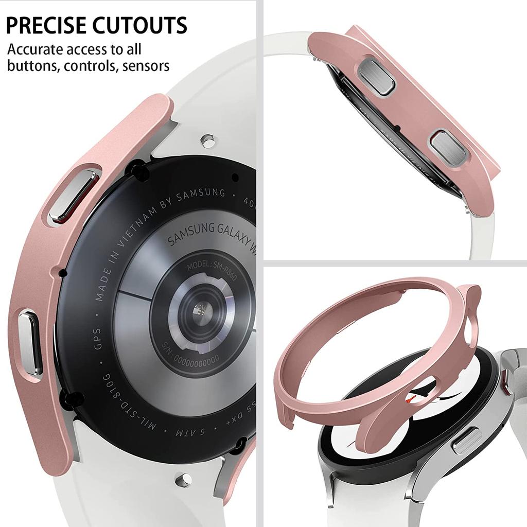 Cover for Samsung Galaxy Watch 4 Case 40mm 44mm Accessories PC All-around Bumper Protector Galaxy Watch 4 Classic 46mm 42mm Case