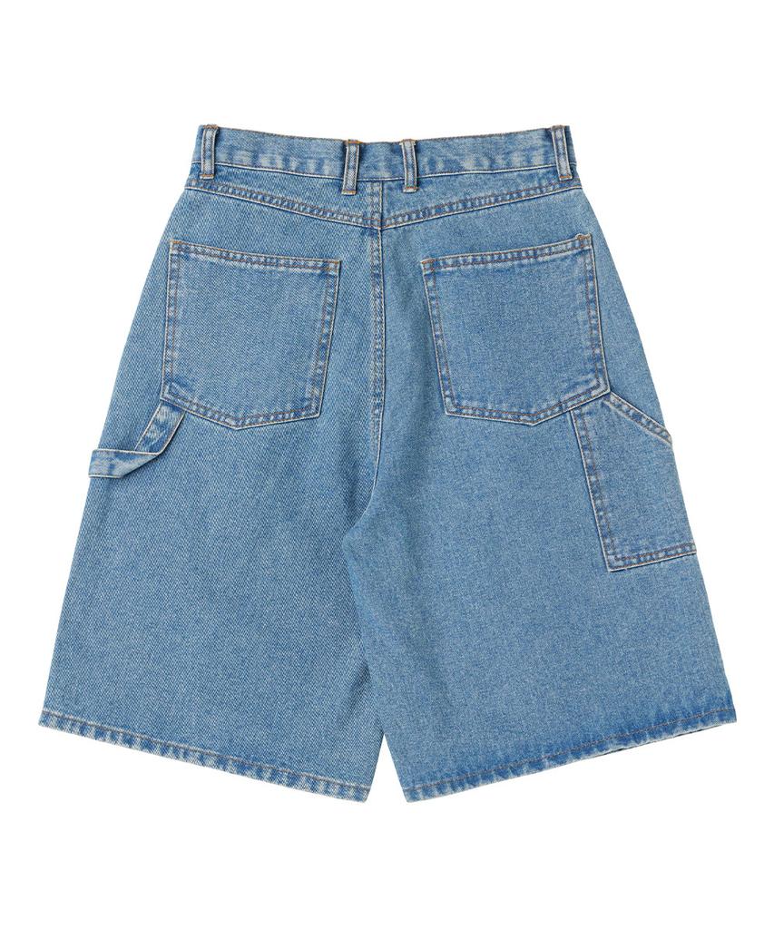 URBANAGE [2Pack] Bermuda Carpenter Denim Shorts (3 Colors)