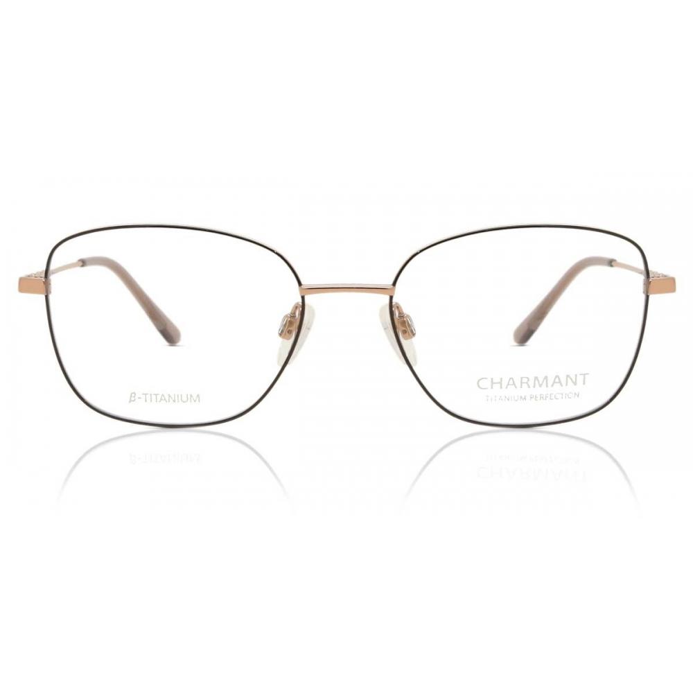 

Charmant 29832 Gr Women Eyeglasses Grey on Gold/52-17-140