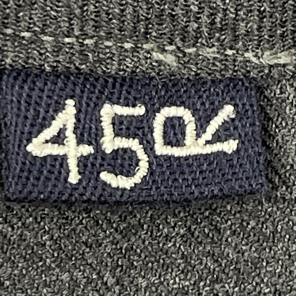 45R 70150424 23AW Charcoal Gray Worsted Wool Dress Dress Not Written charcoalUsed