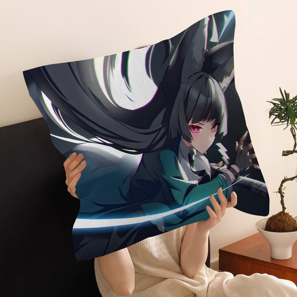 Zenless Zone Zero Hoshimi Miyabi Stitch Lucky Dragon pillow cover sofa cushion cover home room decoration children gift