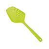Large Strainer Spoon Long Handle Tool Colander Draining Scoop Pasta Strainer Cooking Kitchen for Spaghetti, Noodles, Veggies 13.5'' Utensils, Green