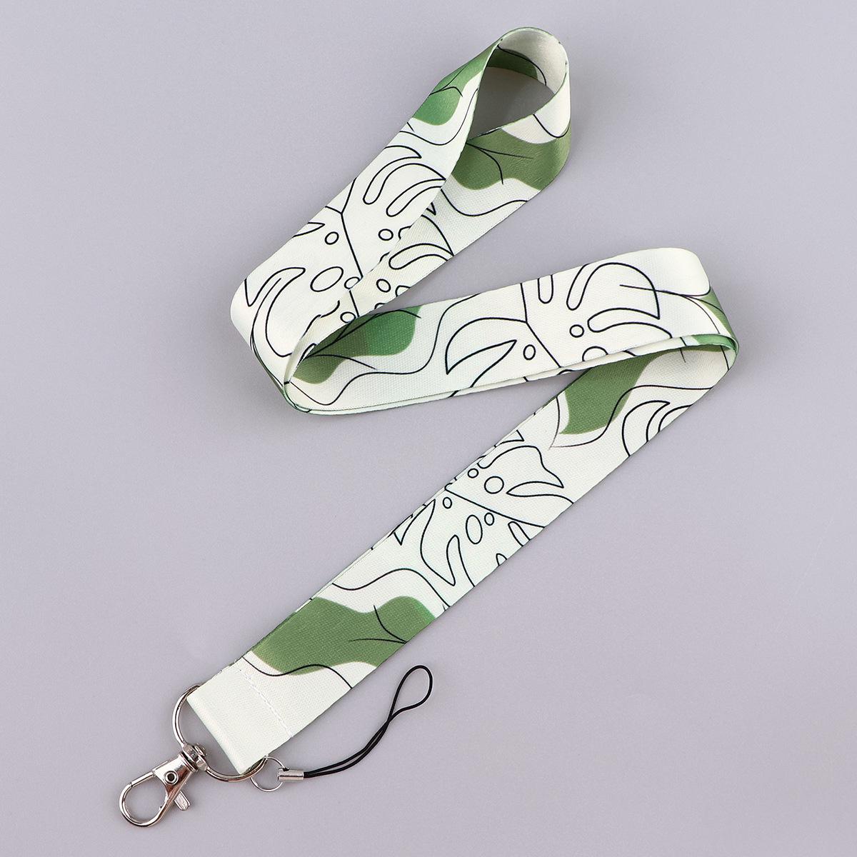 

Новый инопланетный цветочный ланьярд-комбо для студентов - держатель для бейджа и мобильного телефона