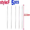 10/S Beading Needles Seed Beads Needles Big Eye Diy Beaded Collapsible Beading Pins Open Needles For Jewelry Making Tools