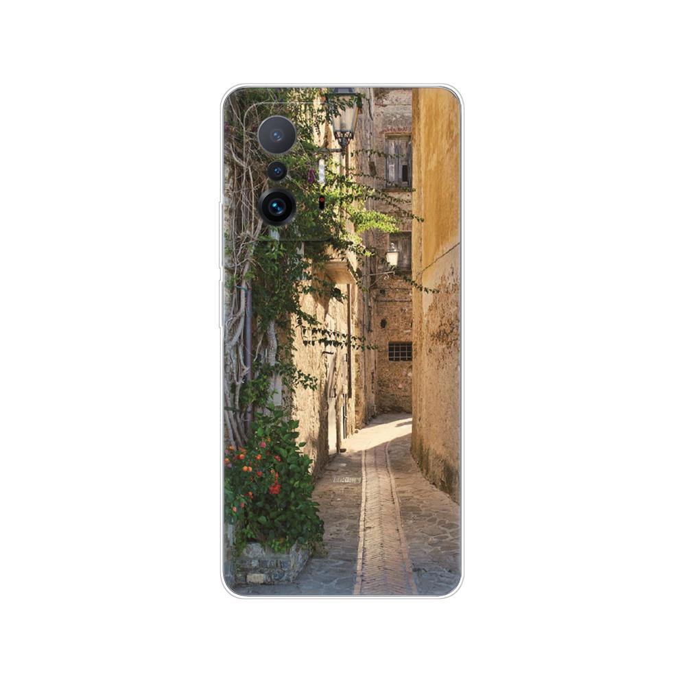 Pro Xiaomi 11T Pouzdro Pro Xiaomi 11T Pro Měkké Pouzdro Silikonový Kryt Zadní Strany Telefonu Pro Xiaomi11T mi 11 T 11TPro coque 6,67 palce nárazník TPU