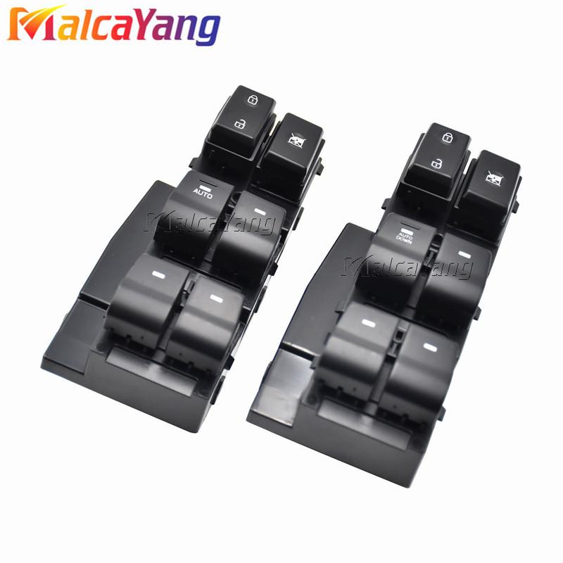 Left Hand Drive For Hyundai Elantra 2017 2018   Electric Power Window Control Switch Button 93570-F20004X 93570-F2100