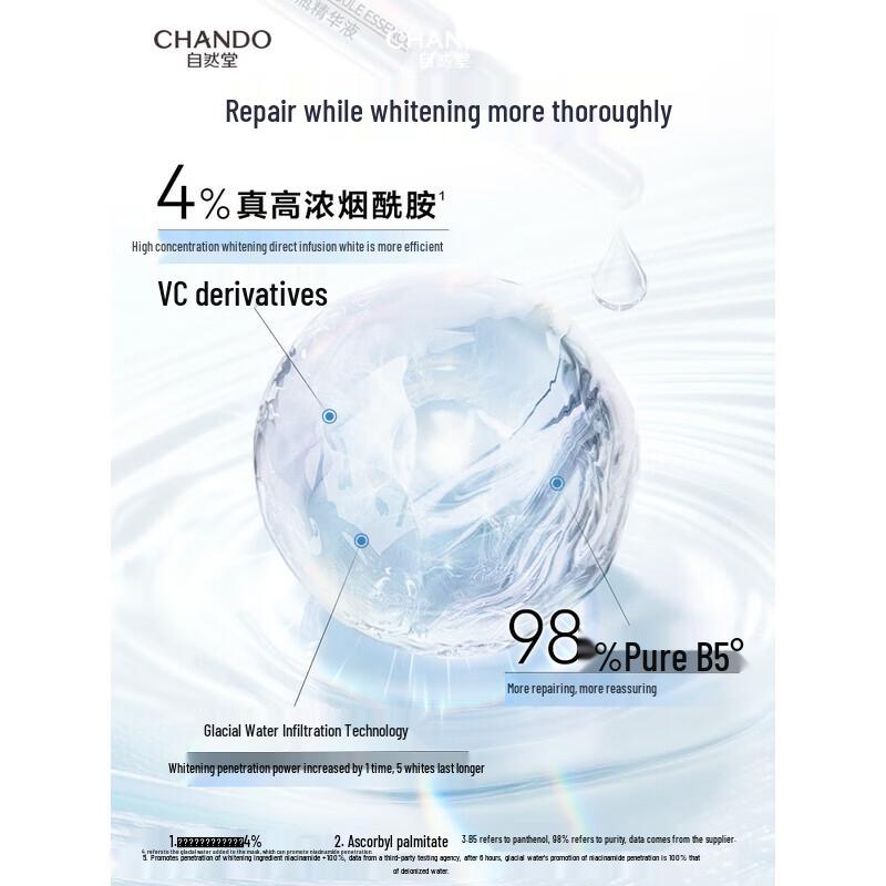 CHANDO Niacinamide Brightening Ampoule Mask