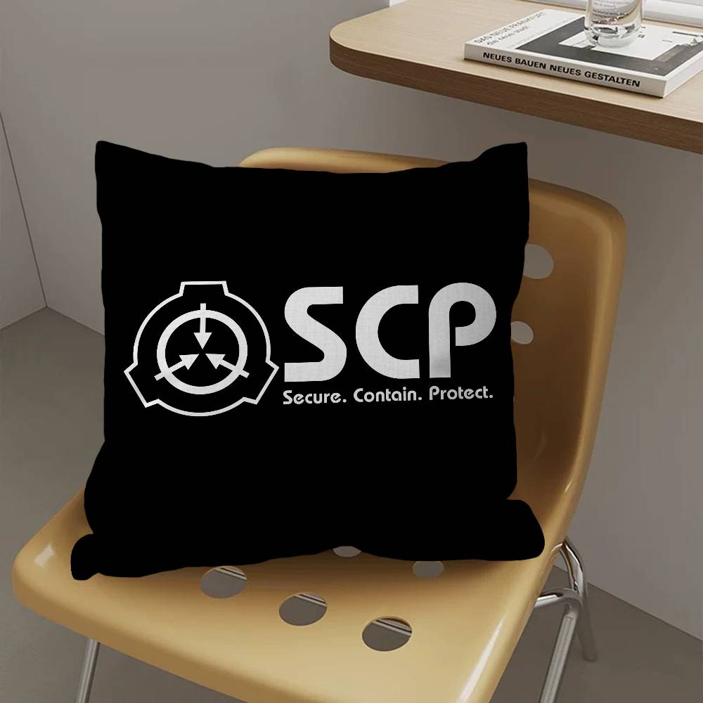 Foundation Scp F-Foundation Pillowcase Toon Gift Cushion Cover Bedroom Home Sofa Chair Seat Decor Pillow Case