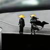 2/3/4pcs Miniature Car Interior Decor Creative Car Dashboard Ornament  Home Office Decor
