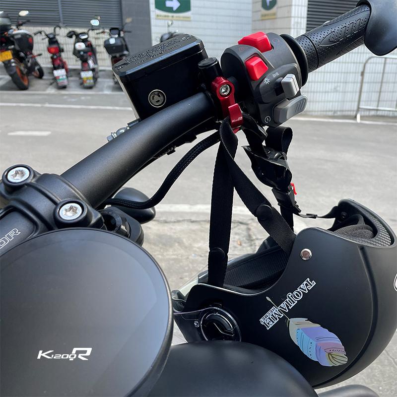 For BMW K1200R K1200S K 1200 R K 1200R Universal CNC Aluminium Motorcycle Accessories Helmet Hook Luggage Bag Hook Holder Hanger