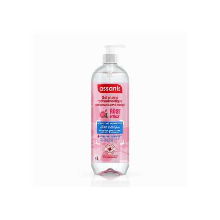 Assanis Gel Hydroalcoolique Rose 980Ml