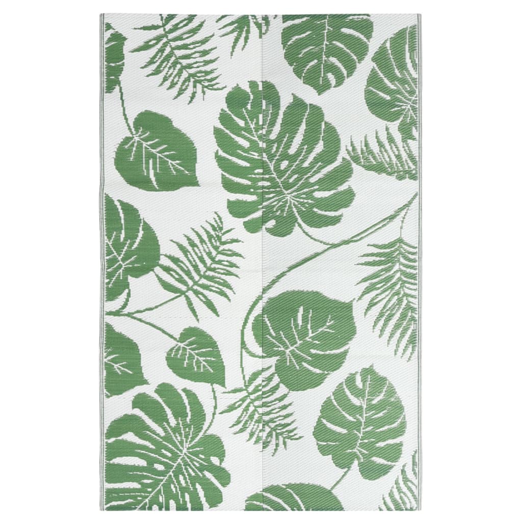 Outdoor Rug ARAKIL Green 190 x 290 cm PP