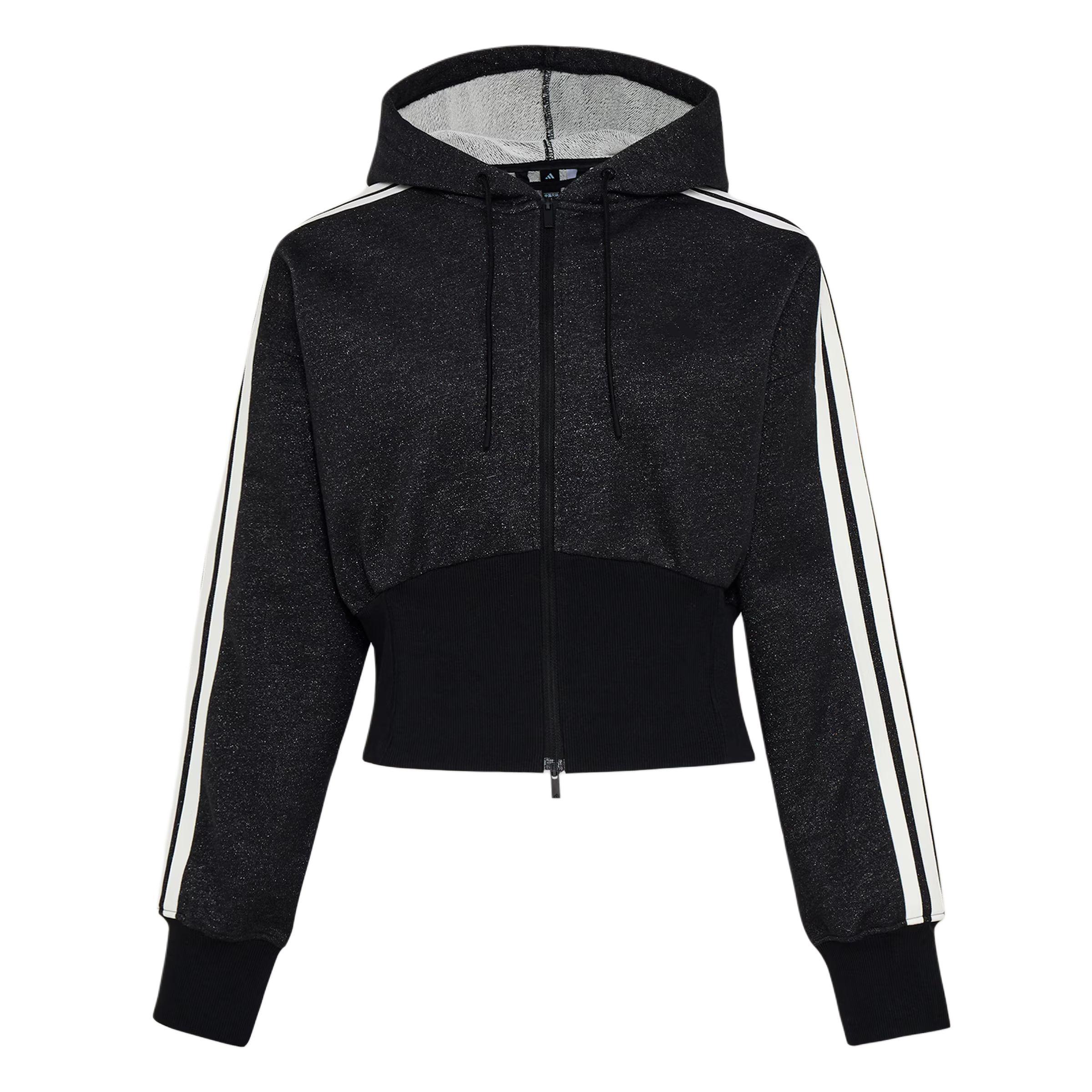 Adidas Dance Jackets Women s Black Hooded Thin Other KX8905 L